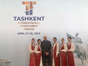 Il VP Ciuz Giuseppe Ferrario presente a Tashkent per il TIIF ed il Referendum per la nuova Costituzione