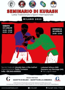 Seminario di Kurash, lotta tradizionale uzbeka, a Milano il 15 e 16 luglio